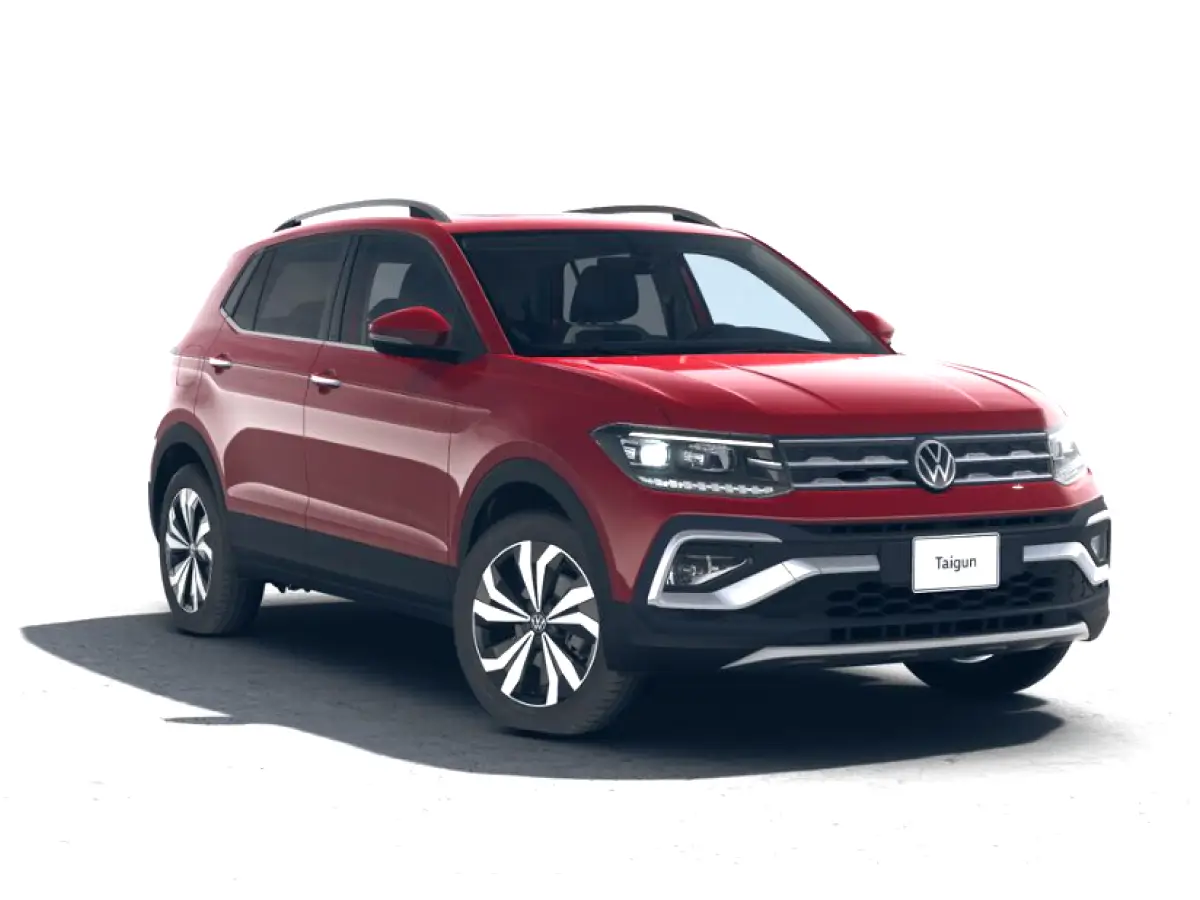 Volkswagen Taigun Wild Cherry Red